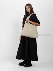 LEATHER TRIANGLE BAG