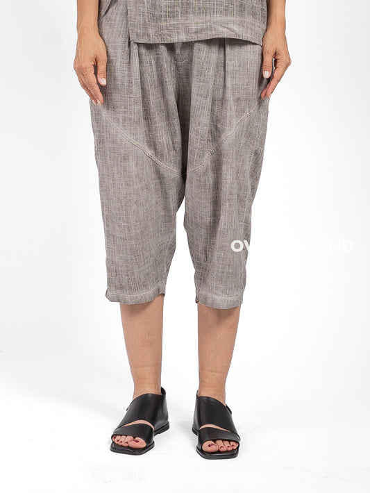 PANTALONE CORTO LINO