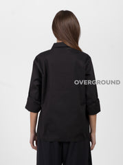 CAMICIA OVER CON BALZA LUNGA LATERALE - OVERGROUND STORE 
