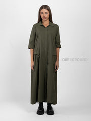 ABITO LUNGO CON TASCHE LATERALI - OVERGROUND STORE 