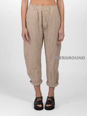 PANTALONE OVER CON TESSUTO PIEGHETTATO - OVERGROUND STORE 
