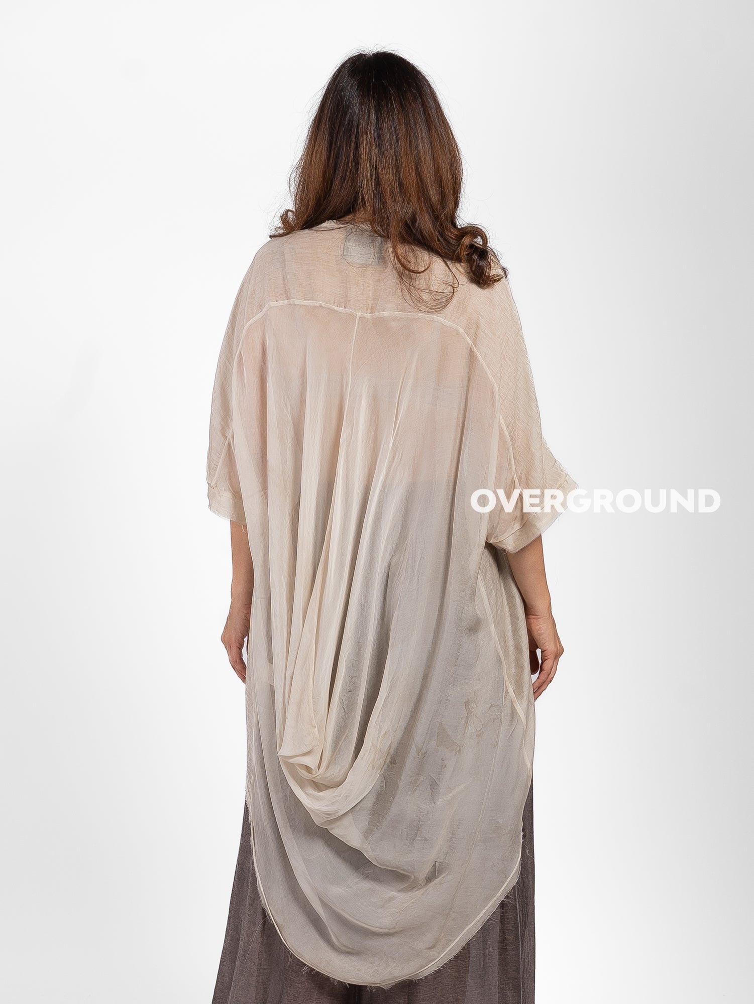 BLUSA OVER PIU' LUNGA DIETRO