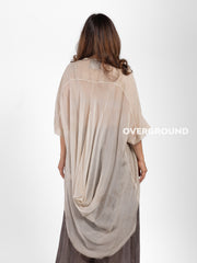 BLUSA OVER PIU' LUNGA DIETRO