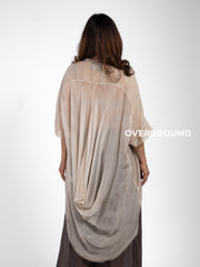 BLUSA OVER PIU' LUNGA DIETRO