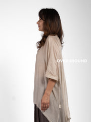 BLUSA OVER PIU' LUNGA DIETRO