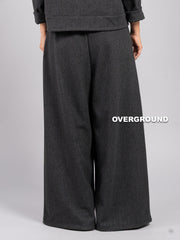 PANTALONE OVER GAMBULE LARGO E PENS