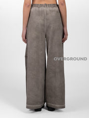 PANTALONE OVER GAMBULE LARGO CON RETE LATERALE - OVERGROUND STORE 