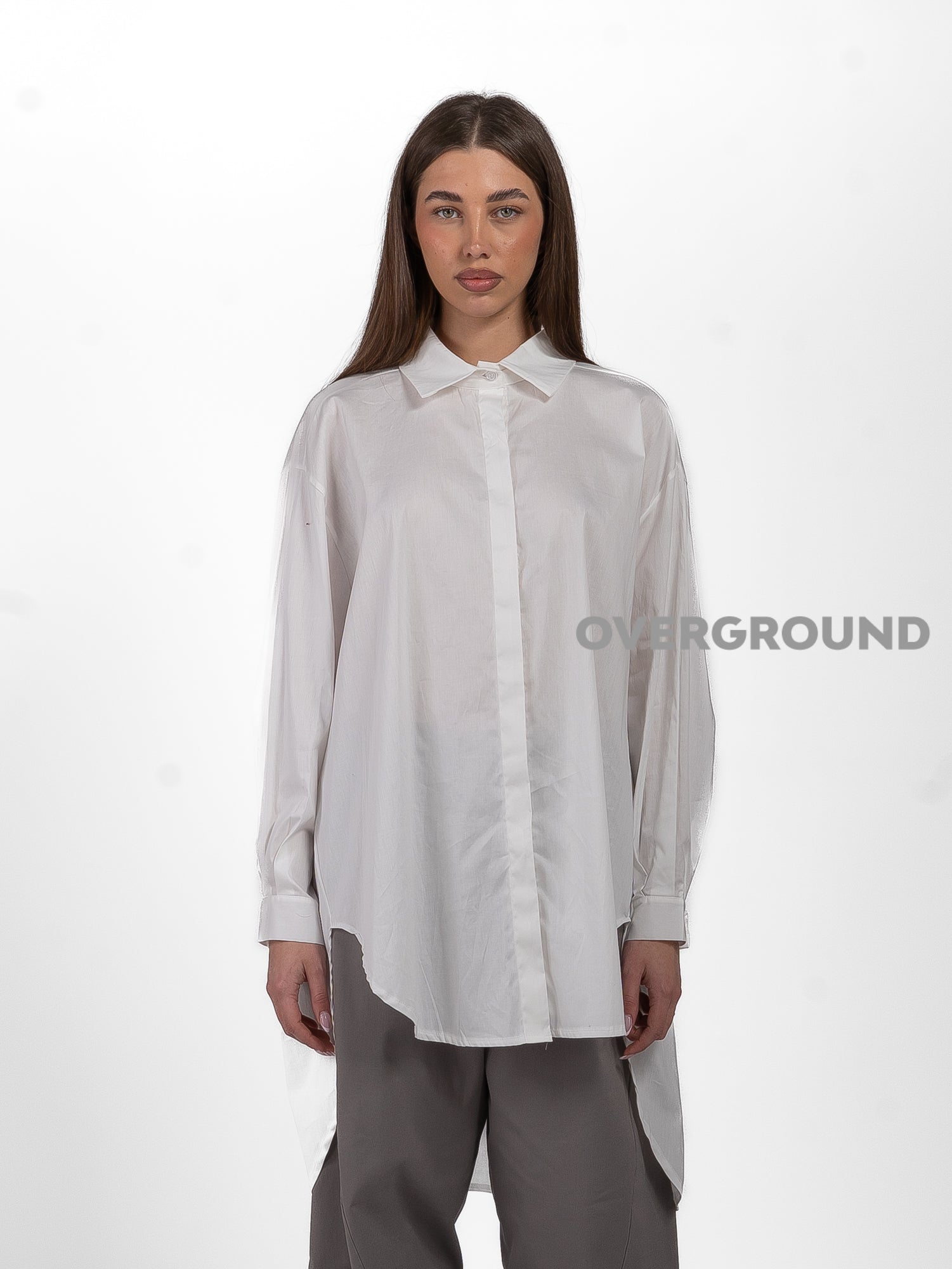 LONG SHIRT WITH SIDE SLITS