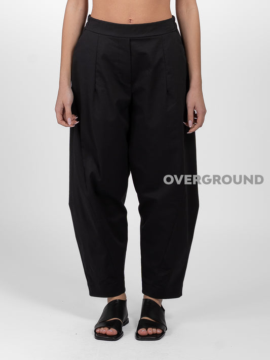 PANTALONE OVER CON CUCITURE SUL GAMBULE COTONE - OVERGROUND STORE 