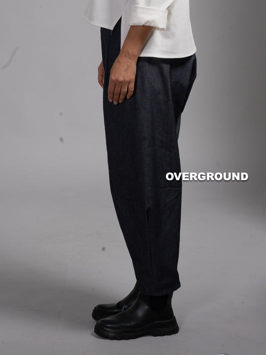 OVERSIZED TROUSERS WITH STITCHING ON THE LEG
