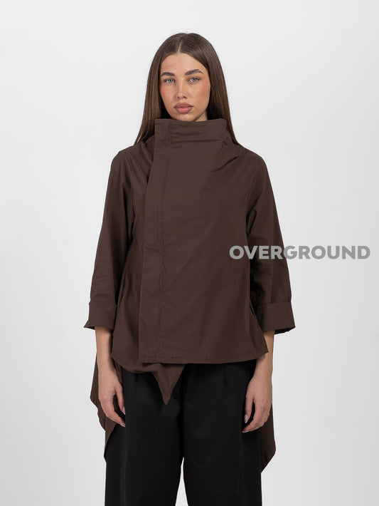 GIACCA ASIMMETRCIA CON CERNIERA - OVERGROUND STORE 