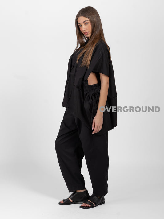 GIACCA OVER SMANICATA CON LACCI NELLE MANICHE - OVERGROUND STORE 