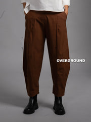 OVERSIZED TROUSERS WITH FRONT SEAMS VISCOSE