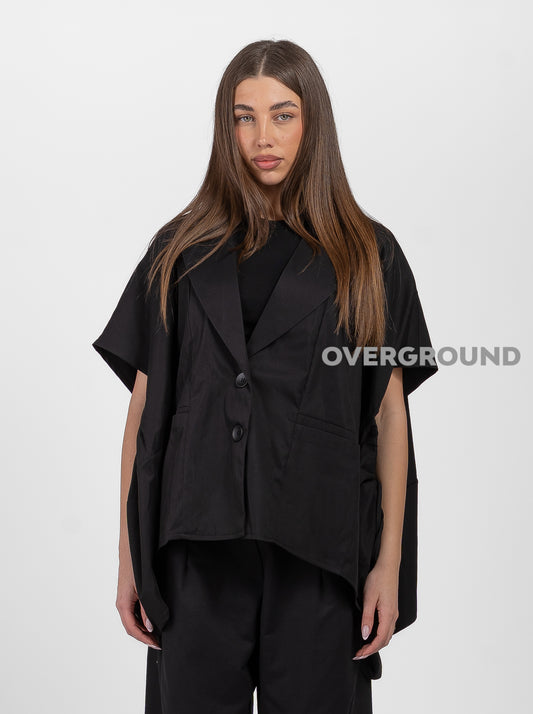 GIACCA OVER SMANICATA CON LACCI NELLE MANICHE - OVERGROUND STORE 
