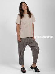 BLUSA OVER CON SPACCO DIETRO