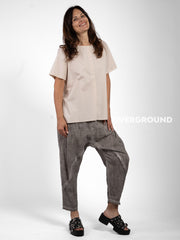 BLUSA OVER CON SPACCO DIETRO