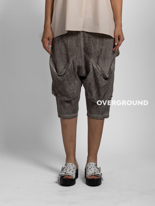 PANTALONE CORTO LINO TASCONI FRONTALI