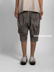 PANTALONE CORTO LINO TASCONI FRONTALI