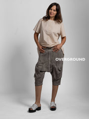 PANTALONE CORTO LINO TASCONI FRONTALI