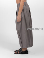 PANTALONE OVER CON PIEGHE E CUCITURE DAVANTI - OVERGROUND STORE 