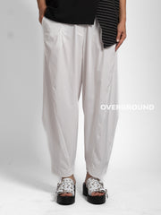 PANTALONE VISCOSA GAMBULE LARGO CON CUCITURE