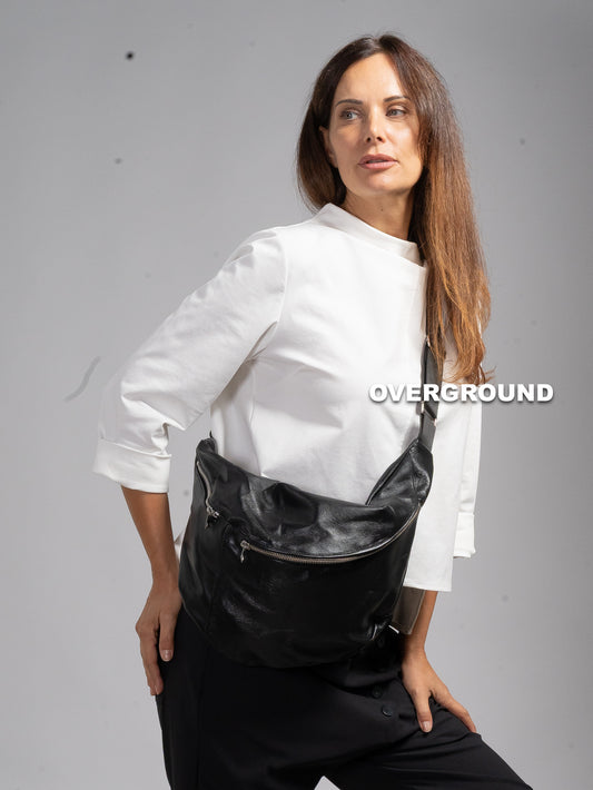 MAXI UNISEX-LEDERHÜFTTASCHE