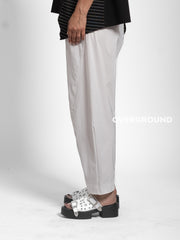 PANTALONE VISCOSA GAMBULE LARGO CON CUCITURE