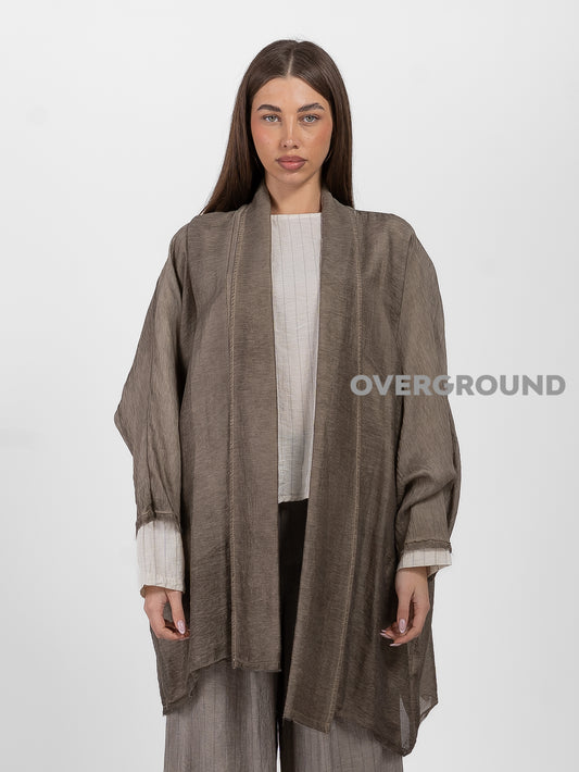 GIACCA SPOLVERINO OVER CON RIPRESA DIETRO - OVERGROUND STORE 