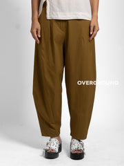 PANTALONE VISCOSA GAMBULE LARGO CON CUCITURE