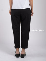 PANTALONE OVER CON CINTURINO DUE BOTTONI
