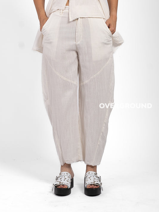 PANTALONE OVER LINO
