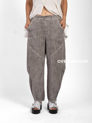 PANTALONE OVER LINO
