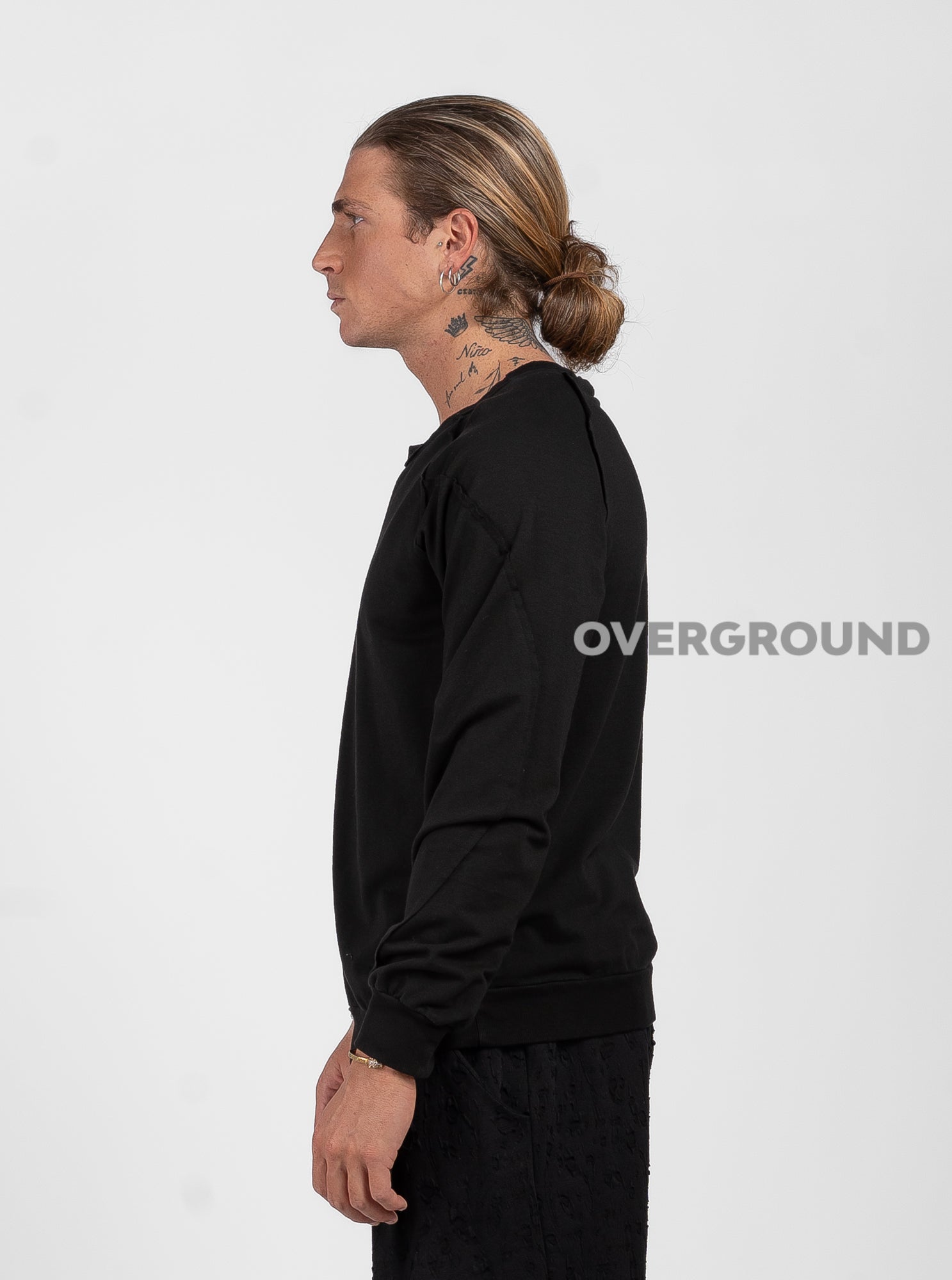MAGLIA SCOLLO TONDO SLAVATA - OVERGROUND STORE 