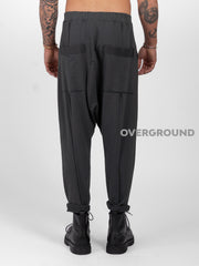 PANTALONE CAVALLO BASSO CON CUCITURE SUL GAMBULE Z - OVERGROUND STORE 