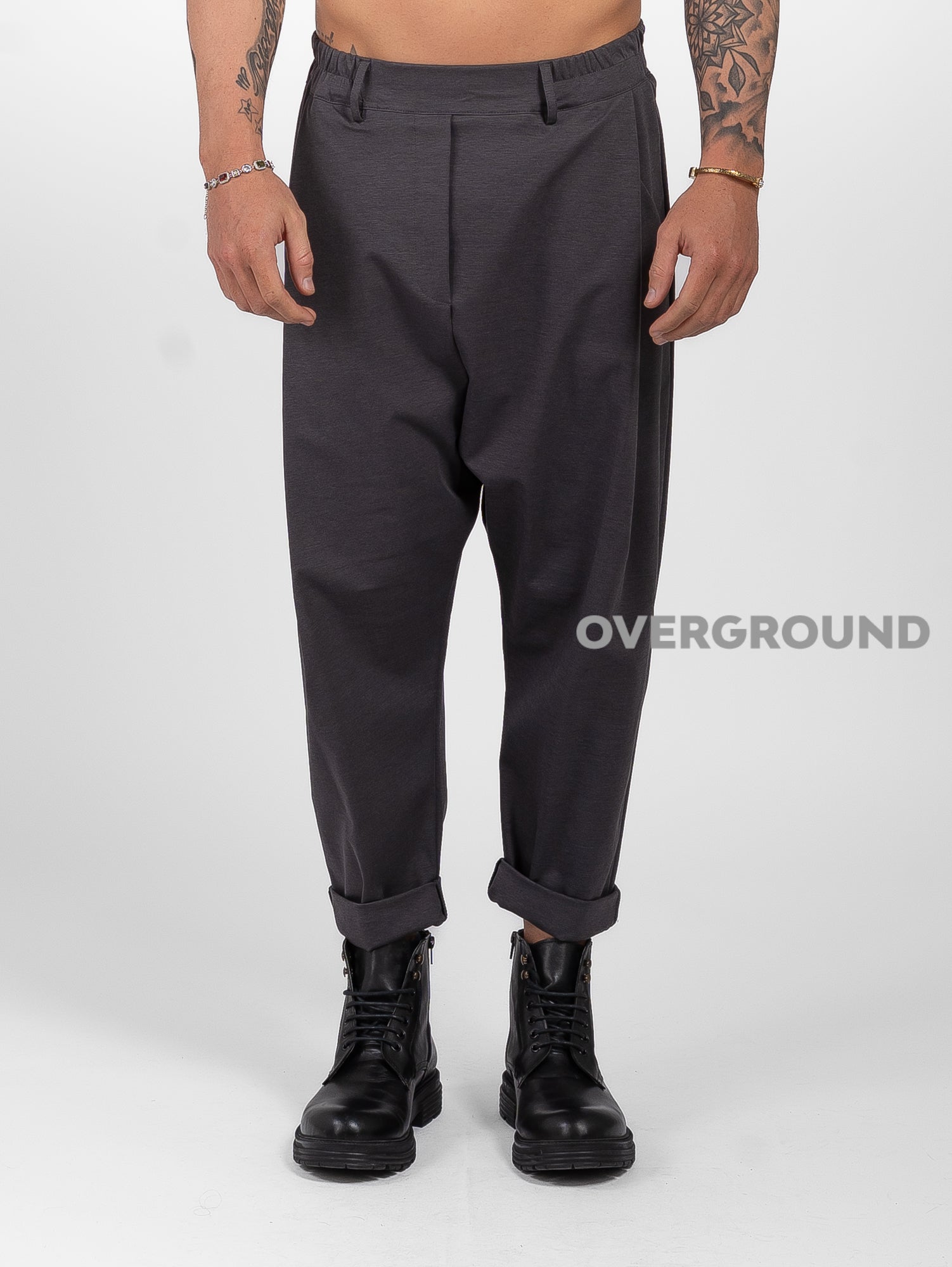 PANTALONE CAVALLO BASSO CON PENS DAVANTI Z - OVERGROUND STORE 