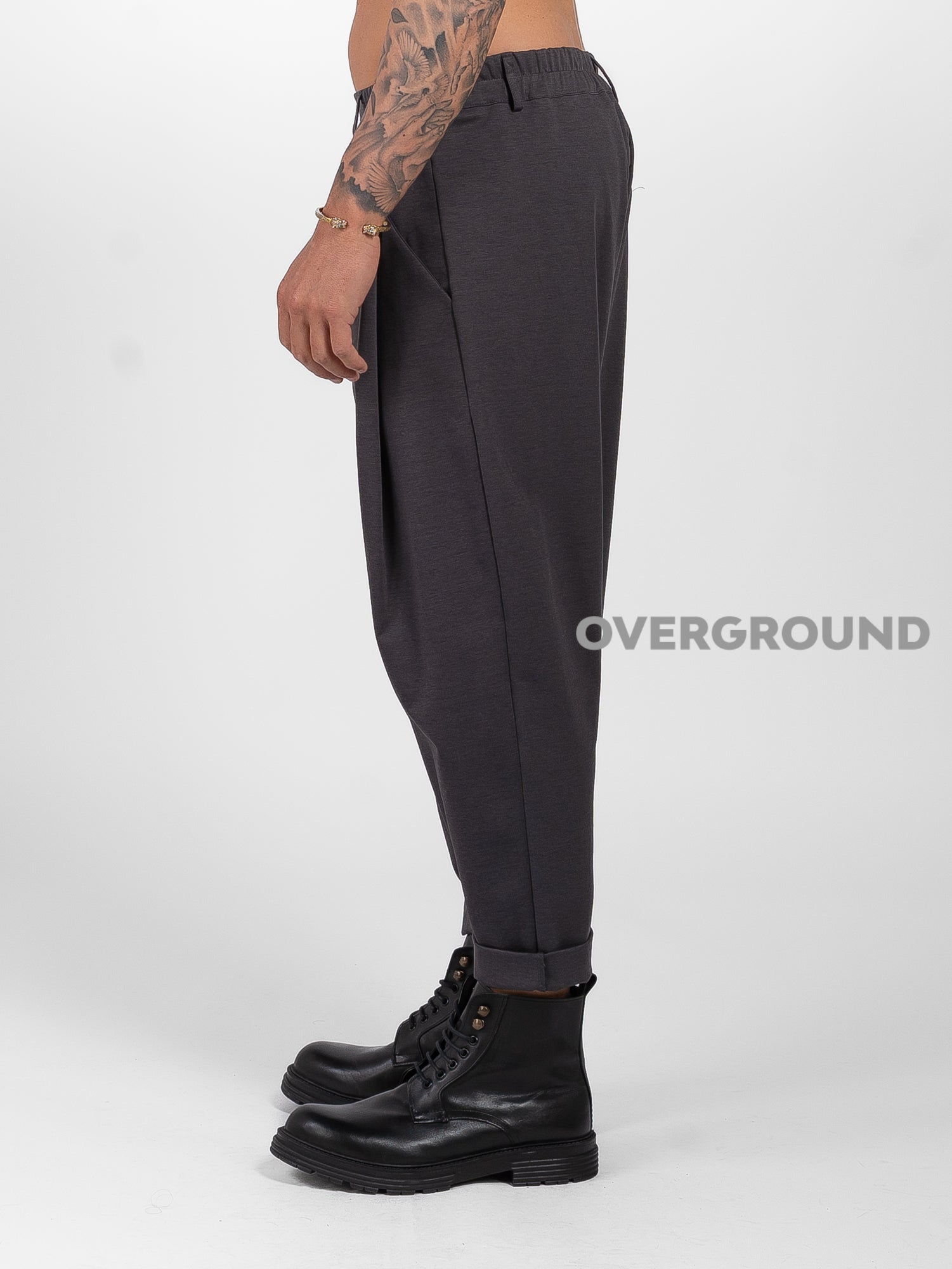 PANTALONE CAVALLO BASSO CON PENS DAVANTI Z - OVERGROUND STORE 