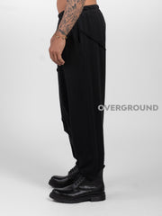 PANTALONE CAVALLO BASSO CON CUCITURE Z - OVERGROUND STORE 