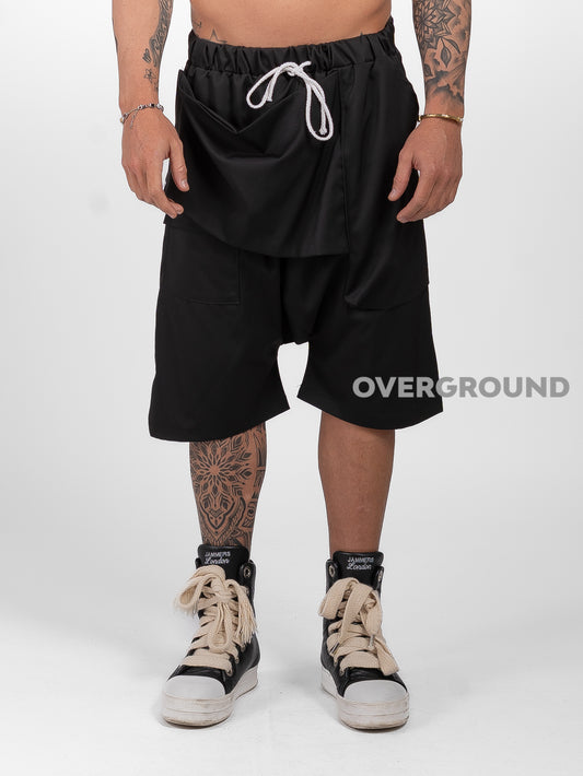 PANTALONCINO CON PATTINA A STRAPPO - OVERGROUND STORE 