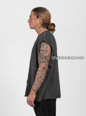 MAGLIA OVER SMANICATA CON CUCITURE - OVERGROUND STORE 