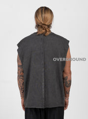 MAGLIA OVER SMANICATA CON CUCITURE - OVERGROUND STORE 
