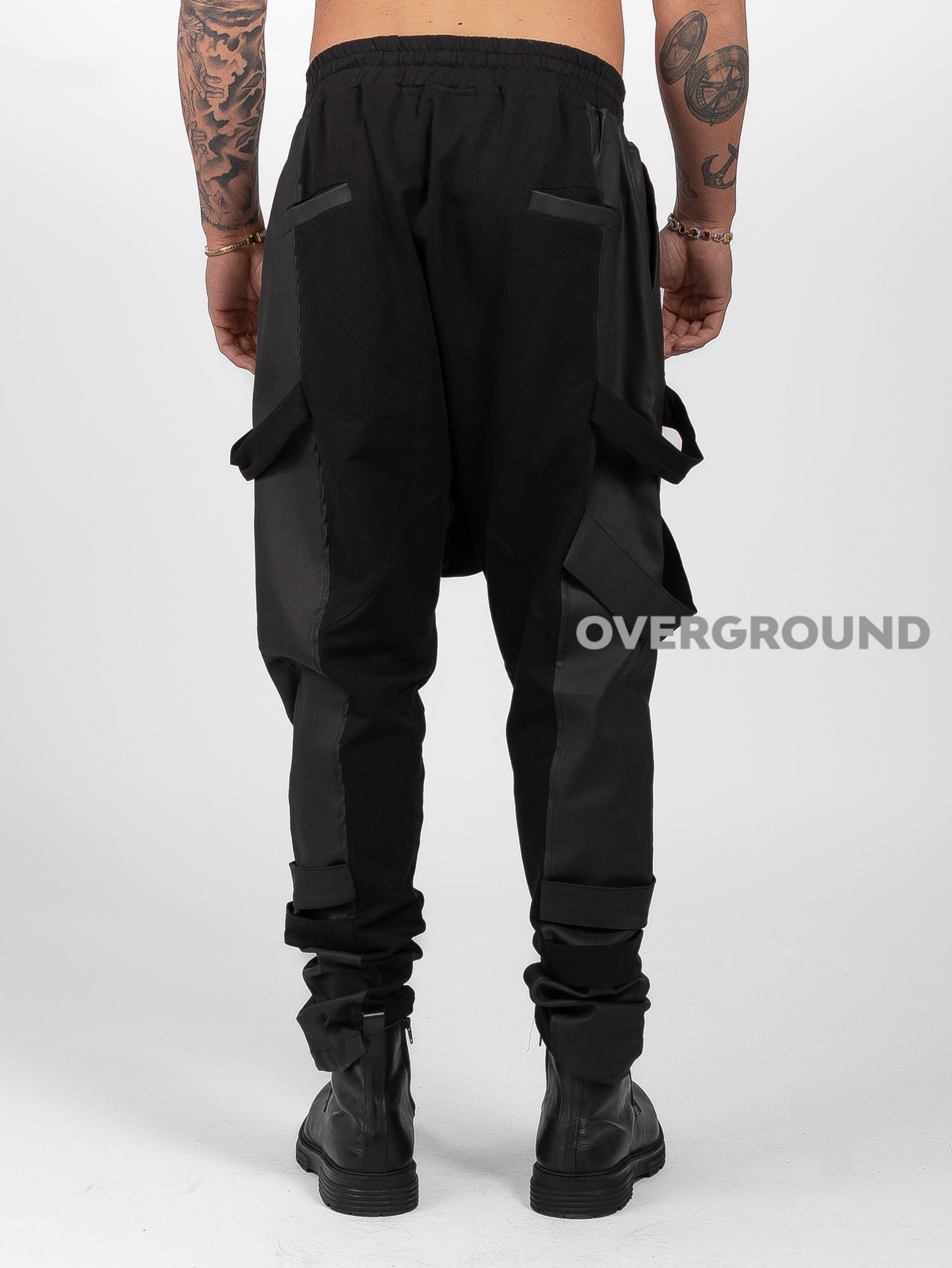 PANTALONE CAVALLO BASSO CON STRISCIA LUNGO IL GAMBULE - OVERGROUND STORE 