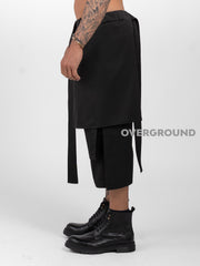 PANTALONE CON PATTINE FRONTALI E DOPPIO LACCIO - OVERGROUND STORE 