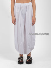 PANTALONE OVER CON GAMBULE CON RIPRESA IN FONDO
