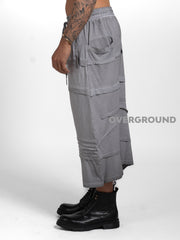 PANTALONE CORTO CAVALLO BASSO CON PIEGHE DAVANTI - OVERGROUND STORE 