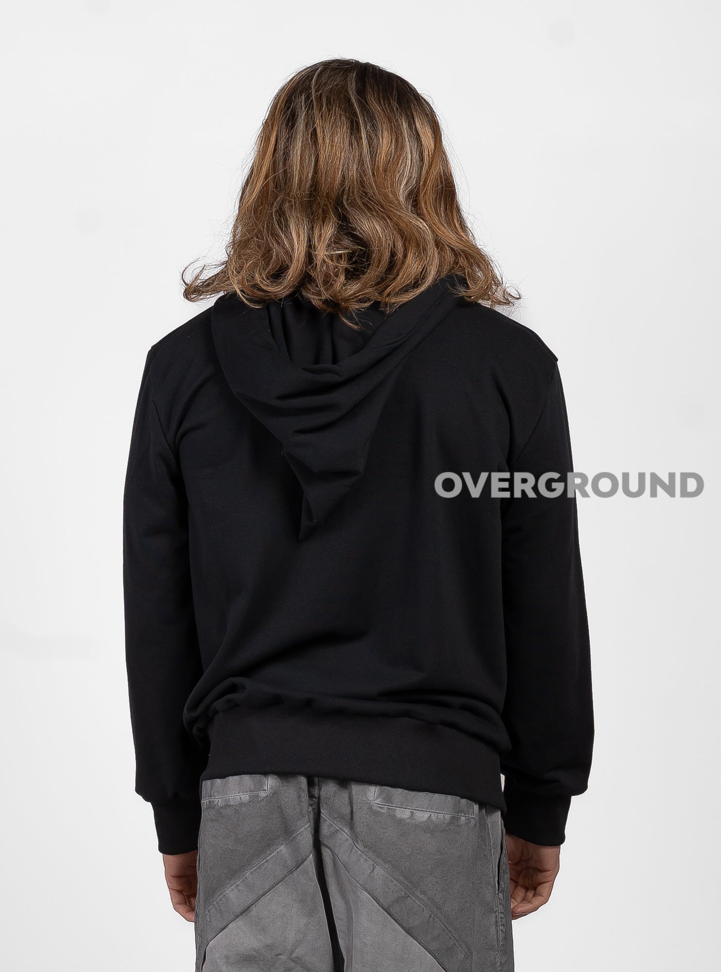 FELPA OVER CON CERNIERA TASVERSALE - OVERGROUND STORE 