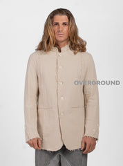 GIACCA COLLO COREANA CON TASCHE DAVANTI - OVERGROUND STORE 