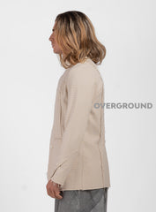 GIACCA COLLO COREANA CON TASCHE DAVANTI - OVERGROUND STORE 