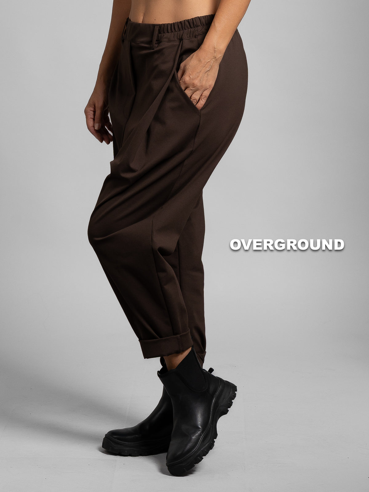 PANTALONE CAVALLO BASSO CON PENS E PASSANTI