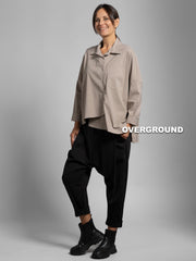 PANTALONE CAVALLO BASSO CON PENS E PASSANTI