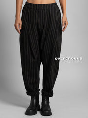 PANTALONE OVER GESSATO CAVALLO BASSO